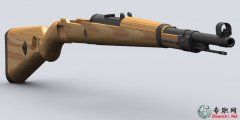 Kar98k毛瑟步枪3D模型_Solidworks 2011设计_完整装配图IGS/SLDPRT源文件下载
