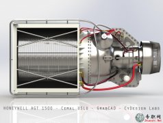 Honeywell AGT1500ȼάģ_Solidworks_STEP/SLDPRTļ