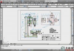 CAD数控铣床总装图的快速打印 _CAD机械制图视频教程下载