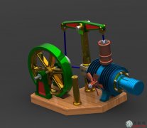 ˹ַ3Dģװͼ_Solidworks_SLDPRT/STL/DWGԴļ