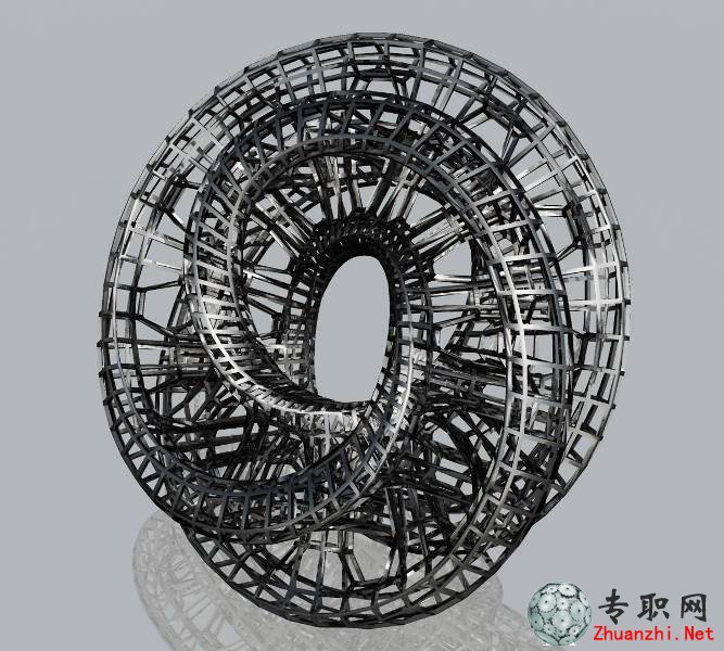莫比乌斯环3d模型topmod软件设计stlwrlobj源文件下载