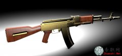 突击步枪AK47三维模型_Solidworks设计_SLDPRT/IGS源图纸文件下载