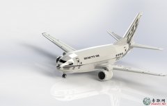 737-300ɻ3Dģ_SolidWorks_SLDPRT/SLDASMԴļ