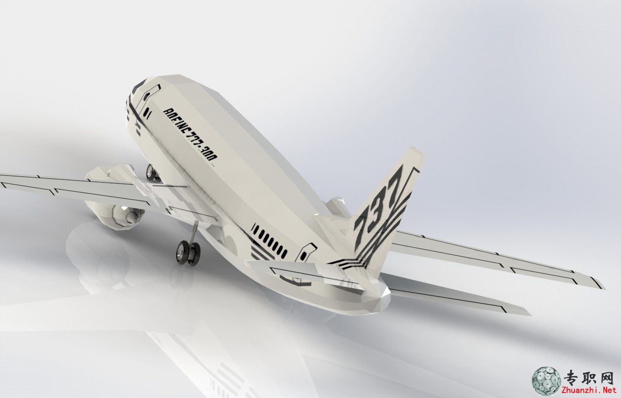 SolidWorks737-300ɻ3Dģ