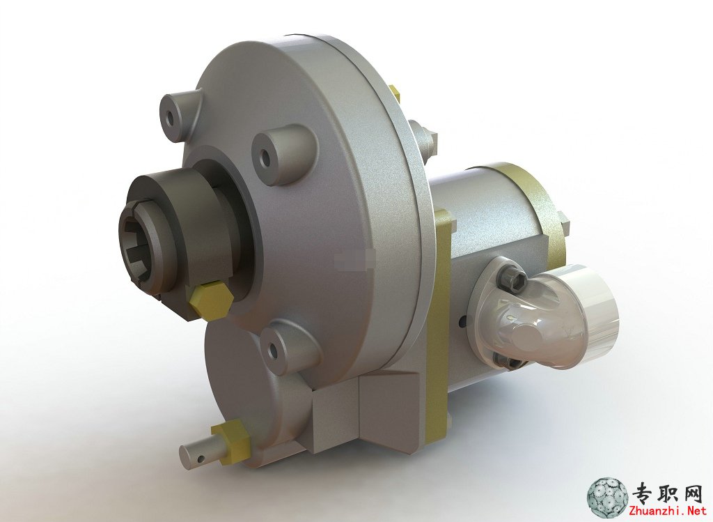 SolidWorks邦巴电机3D模型