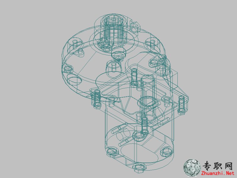 SolidWorks邦巴电机3D模型