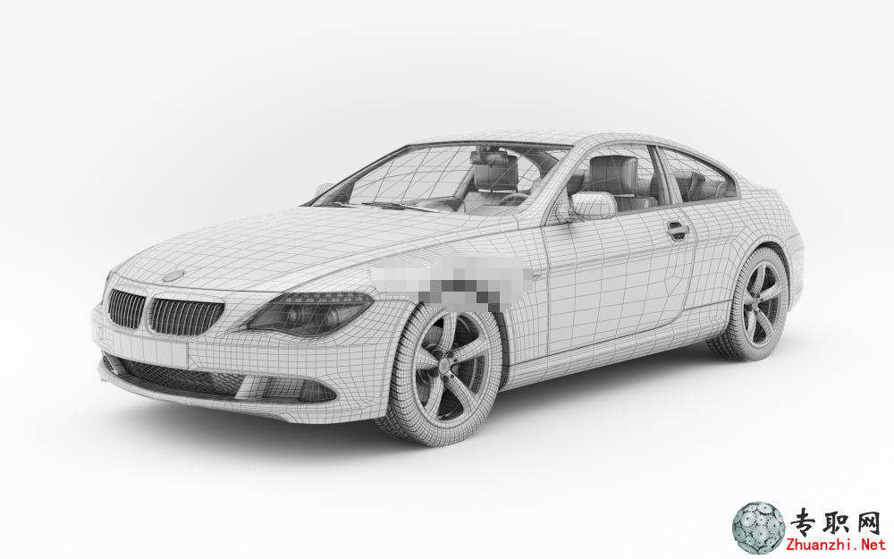 3DS Max 宝马M4Coupe双门轿跑3D模型