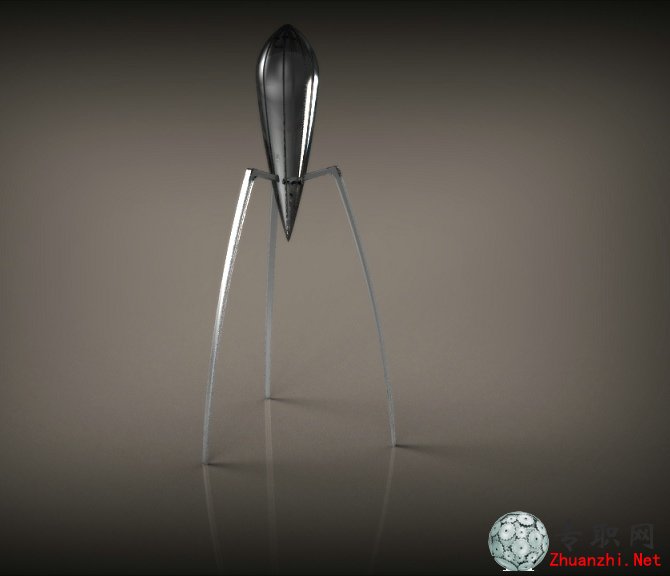 UG NX 外星人榨汁机3D模型