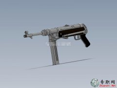 MP40ǹ3Dģ_SolidWorks_SLDPRTʽļ