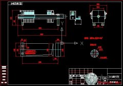 压滤机总装地基图 _CAD图纸/二维图纸下载