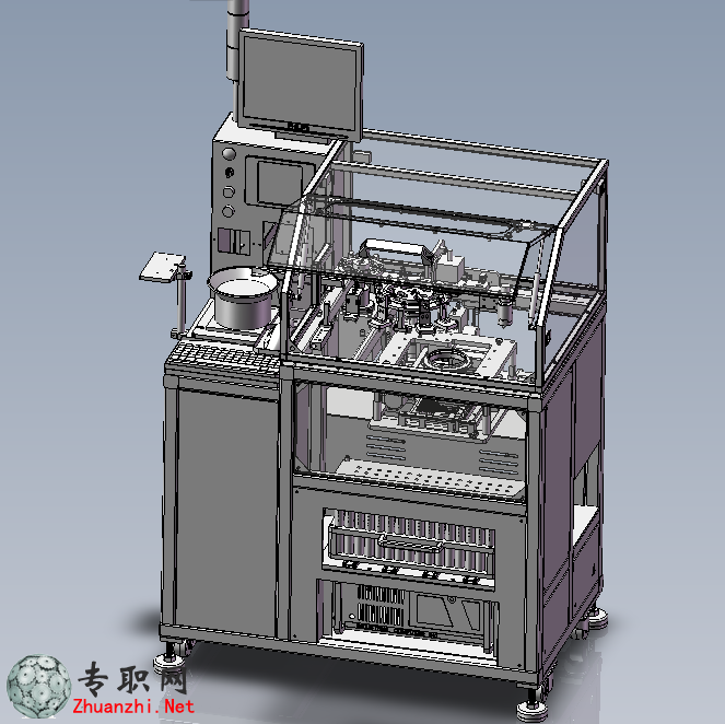 全自动LED分光机3D模型
