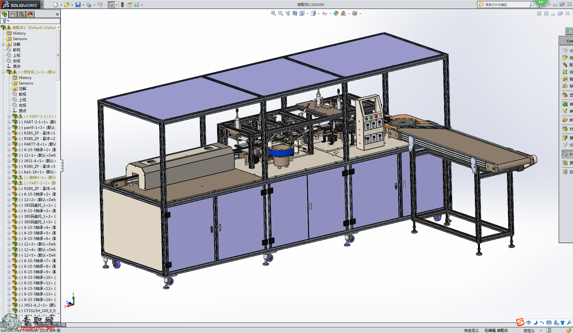 详细编码器自动化组装设备3D模型_SolidWorks设计_SLDPRT/SLDASM/STEP/bip下载
