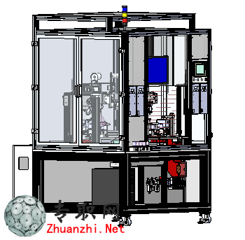 非标自动化气泵焊锡装配线3D模型