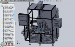 2CNǰתѹװ,ѹߺк߲Զ豸3Dģ_SolidWorks_SLDPRT/SLDASM/STEP