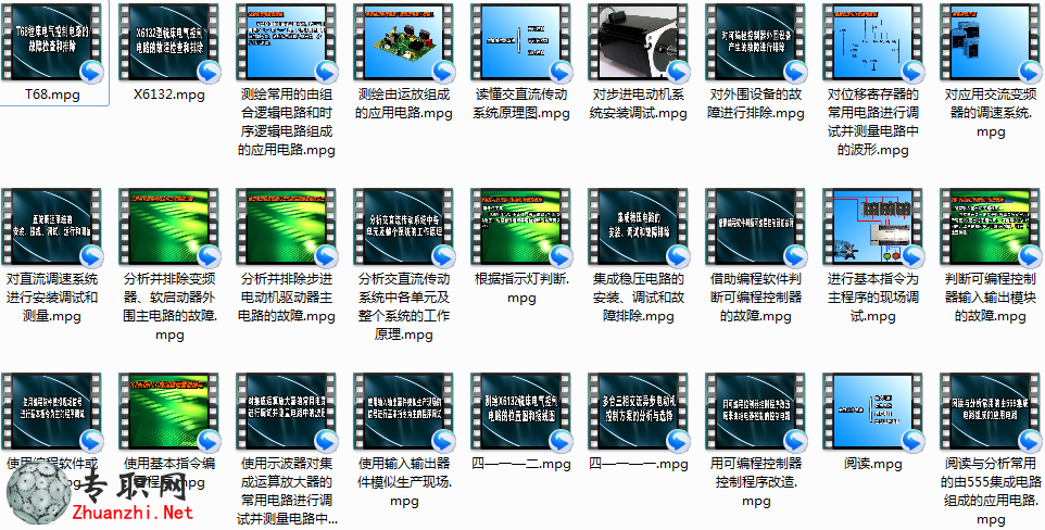 高级电工 视频教程共27讲(全套)_PLC编程工控视频教程全套下载