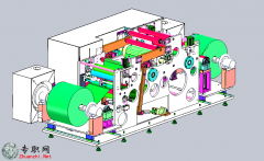 薄膜钢片自动卷压机3D模型_SolidWorks设计_SLDPRT/SLDASM文件下载