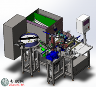 自动化滚筒底阀压装设备3D模型_SolidWorks设计_SLDPRT/SLDASM文件下载