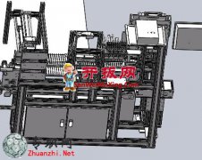 自动电池测试机3D模型_SolidWorks设计_STEP文件下载