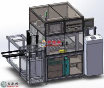 PCB板功能自动测试设备（汽车天窗控制板升降功能测试机）3D模型_SW设计_step(stp)/x_t文件下载