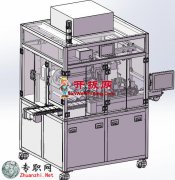 自动化贴膜机3D模型_SolidWorks设计_step(stp)文件下载
