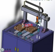 单头锁螺丝机构3D模型_SolidWorks设计_Sldprt/Sldasm/SLDDRW文件下载