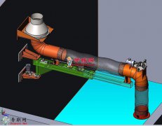 ͻÿת̹֧ű DN4003Dģ_SolidWorks_step(stp)ļ