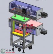激光切割机 同轴线/线材切割剥皮机器3D模型_SolidWorks设计_step(stp)/Sldprt/Sldasm文