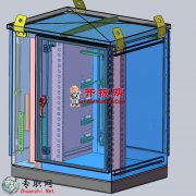 密封钣金箱体3D模型_UG(NX)设计_x_t文件下载