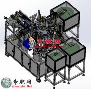 已生产电动推杆内管自动组装机图纸3D模型_SW设计_Sldprt/Sldasm/x_t文件下载