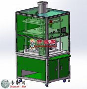 1.5T气缸气动式压机3D模型图纸_SolidWorks设计_Sldprt/Sldasm/x_t文件下载