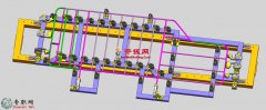养殖栏位焊接工装3D模型_UG(NX)设计_Prt文件下载