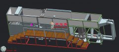 桥墩冲刷实验水槽3D模型_UG(NX)设计_Prt文件下载