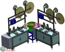 SMT连接器自动插端机（联机量产版）3D模型_SolidWorks设计_Sldprt/Sldasm文件下载